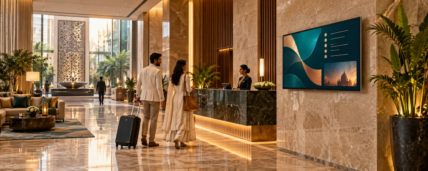 Hospitality signage